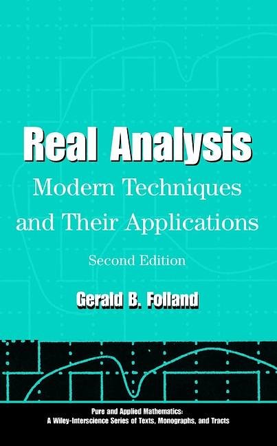 Cover Art for 9781118626399, Real Analysis: Modern Techniques and Their Applications by Gerald B. Folland