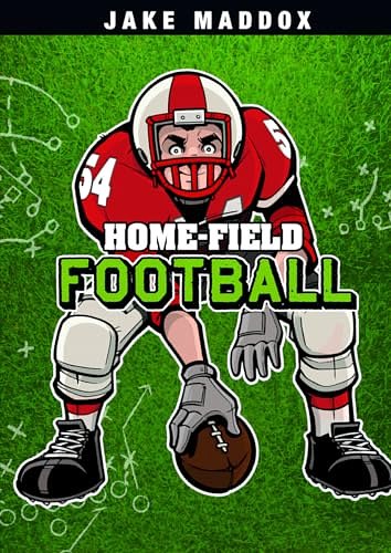 Cover Art for 9781434240088, Home-Field Football by Jake Maddox