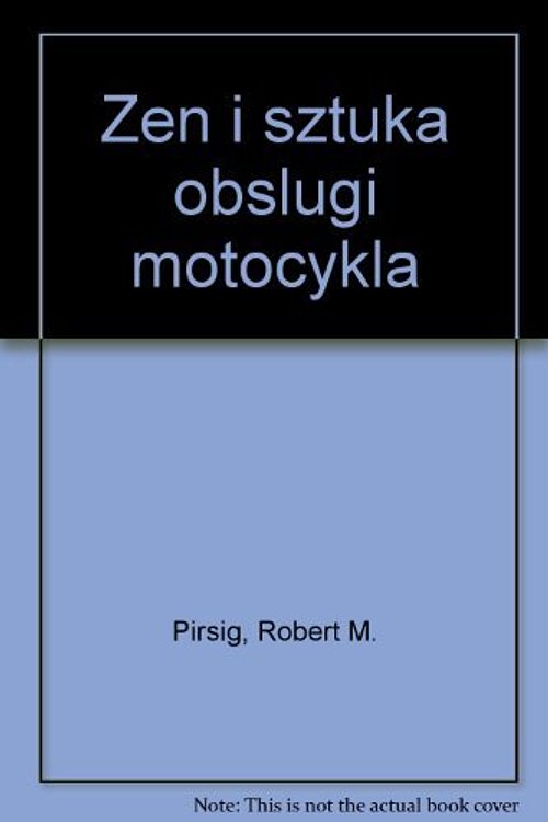 Cover Art for 9788373015364, Zen i sztuka obslugi motocykla by Robert M. Pirsig