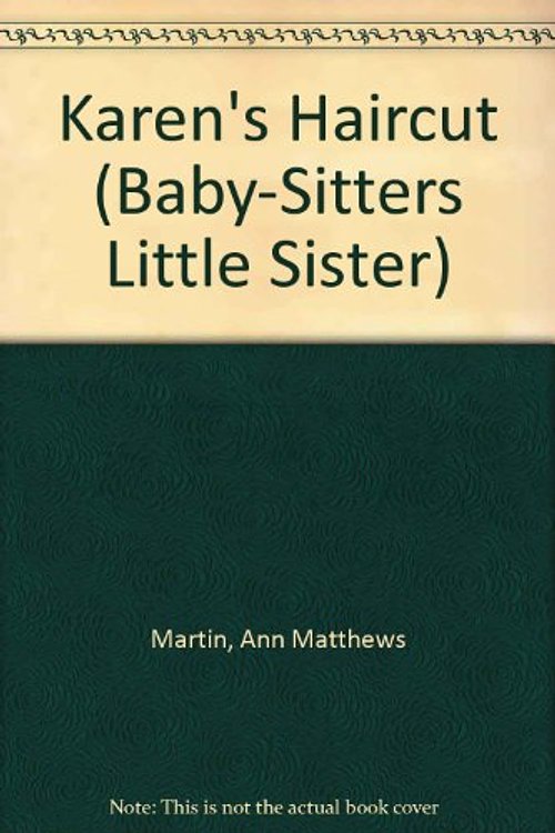 Cover Art for 9780833599490, Karen's Haircut by Ann M. Martin