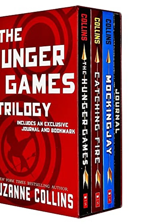 Cover Art for 9789124232030, The Hunger Games 4 Books Collection Box Set By Suzanne Collins includes and Exclusive Journal and Bookmark by Suzanne Collins