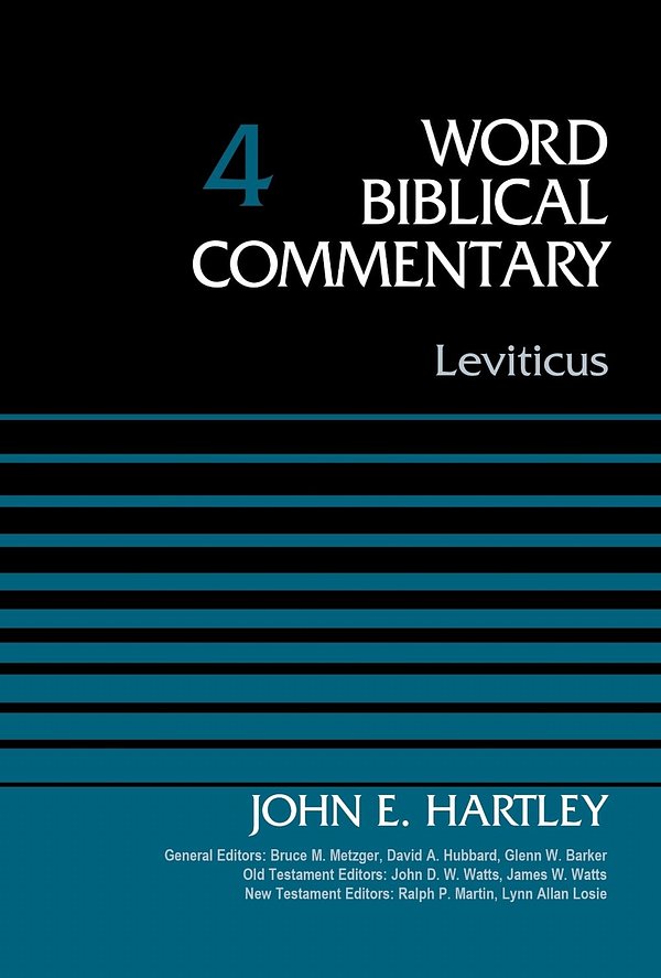 Word Biblical Commentary Vol. 4, Leviticus  (hartley), 593pp