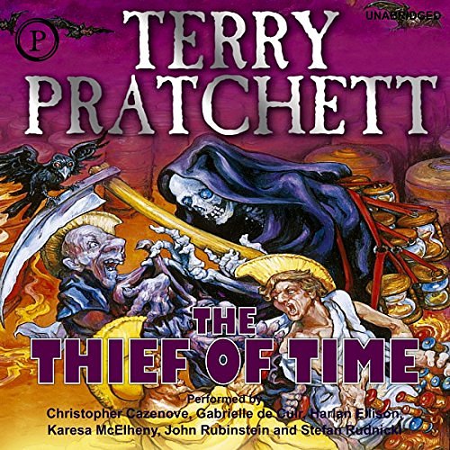 Cover Art for B000077VAT, Thief of Time: A Discworld Novel by Terry Pratchett