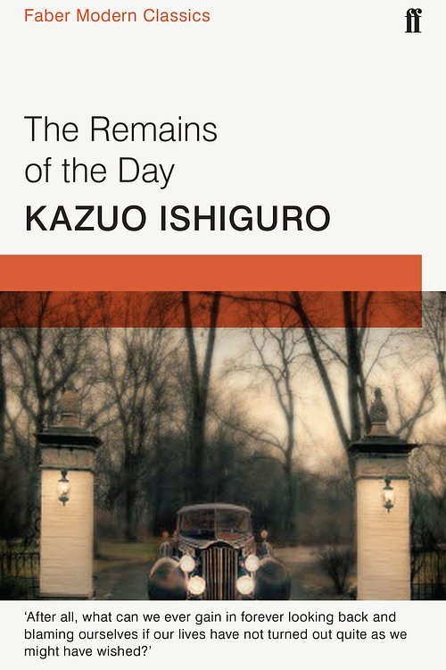 Cover Art for 9780571322732, The Remains of the Day by Kazuo Ishiguro