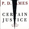 Cover Art for 9780571193882, A Certain Justice by P. D. James