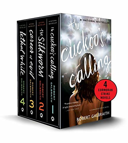 Cover Art for B08K3RD98H, The Cormoran Strike Novels, Books 1-4: (The Cuckoo's Calling, The Silkworm, Career of Evil, Lethal White) by Robert Galbraith