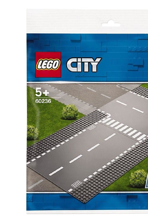 Cover Art for 5702016369786, Straight & T-Junction Set 60236 by LEGO