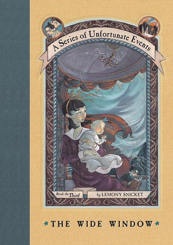 Cover Art for 9780061757150, A Series of Unfortunate Events #3: The Wide Window by Lemony Snicket