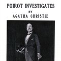 Cover Art for 9780007265206, Poirot Investigates by Agatha Christie