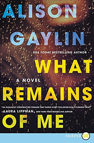 Cover Art for 9780062440129, What Remains of Me by Alison Gaylin