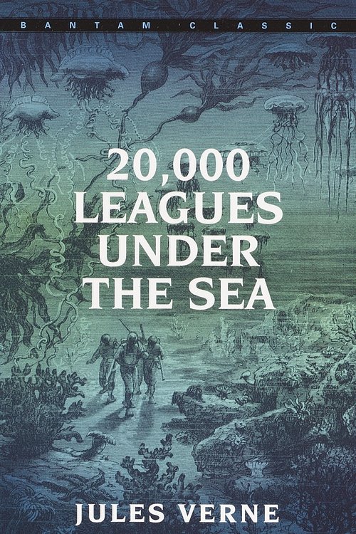 Cover Art for 9780553212525, 20,000 Leagues under the Sea by Jules Verne
