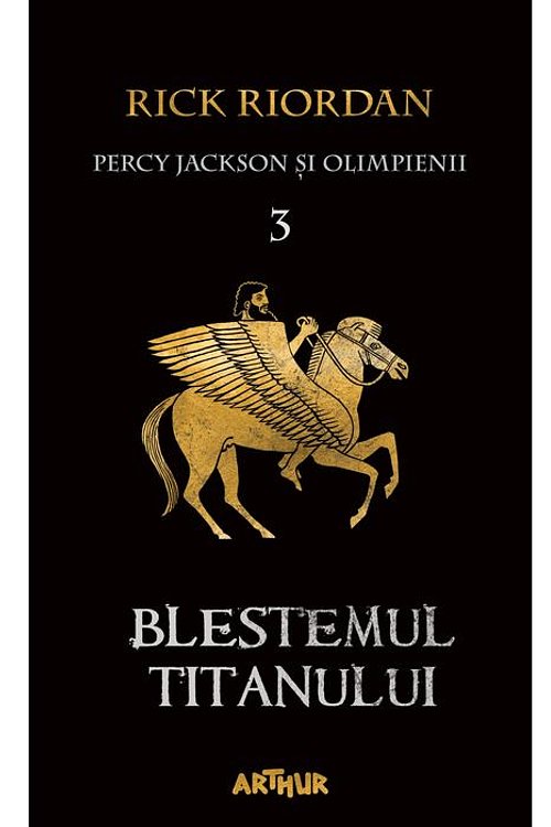 Cover Art for 9786067889178, Blestemul Titanului by Rick Riordan