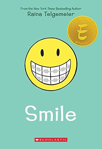 Cover Art for B00VYP5578, Smile by Raina Telgemeier