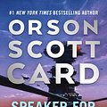 Cover Art for 9781250773050, Speaker for the Dead by Orson Scott Card