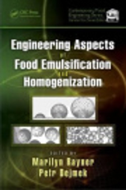 Cover Art for 9781466580435, Engineering Aspects of Food Emulsification and HomogenizationContemporary Food Engineering by Petr Dejmek