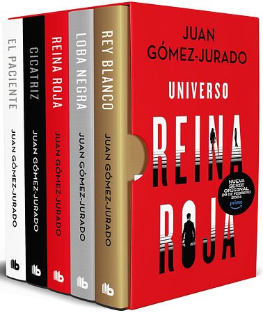 Universo Reina roja (estuche con: Reina roja | Loba negra | Rey blanco | Cicatriz | El paciente)