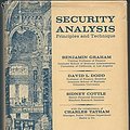 Cover Art for 9780070239579, Security Analysis by Benjamin Graham