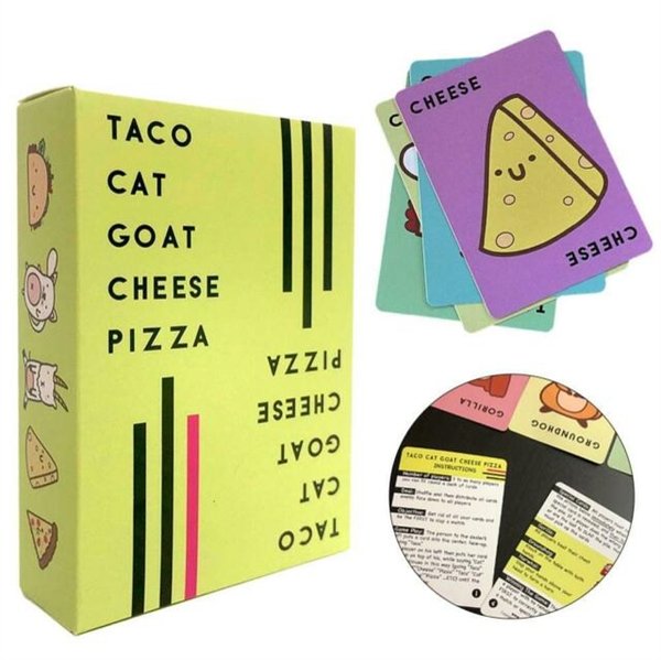 Cover Art for 0855836006081, Taco Cat Goat Cheese Pizza by Dolphin Hat Games