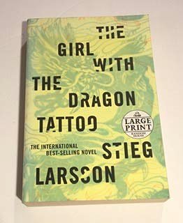 Cover Art for B006F47GL6, By Stieg Larsson: The Girl with the Dragon Tattoo (Random House Large Print) (Large Print) by Stieg Larsson