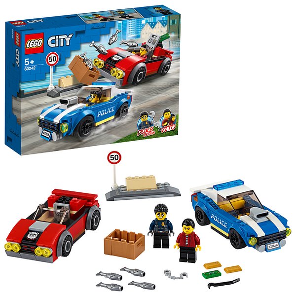 Cover Art for 5702016617566, Police Highway Arrest Set 60242 by LEGO