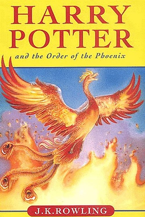 Cover Art for 9780747569374, Harry Potter and the Order of the Phoenix by J. K. Rowling