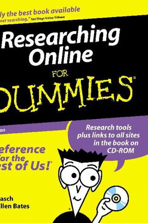 Cover Art for 9780764505461, Researching Online For Dummies by Reva Basch, Mary Ellen Bates