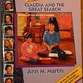 Cover Art for 9780590731904, Claudia and the Great Search (Baby-Sitters Club) by Ann M. Martin