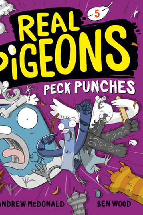 Cover Art for 9780593427224, Real Pigeons Peck Punches (Book 5) by Andrew McDonald