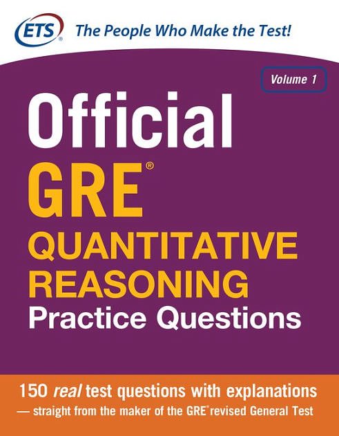 Cover Art for 9780071834322, Official GRE Quantitative Reasoning Practice Questions by Educational Testing Service
