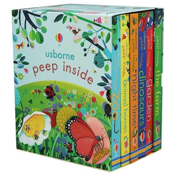 Cover Art for 9781474927314, Usborne Peep Inside Box Set by Anna Milbourne