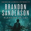 Cover Art for 9788413140230, Aleación de ley by Brandon Sanderson