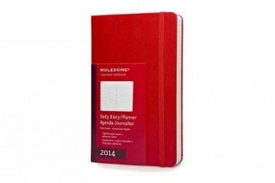Cover Art for 9788866135746, 2014 Moleskine Red Large Daily Diary 12 Month Hard by Moleskine