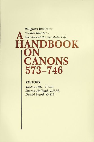 Cover Art for 9780814614037, A Handbook on Canons 573-746 by Jordan Hite