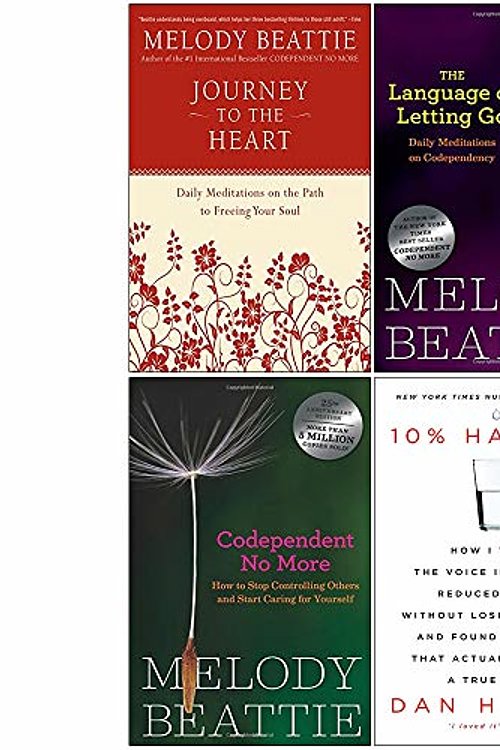 Cover Art for 9789123792818, Journey to the Heart, The Language of Letting Go, Codependent No More, 10% Happier 4 Books Collection Set by Melody Beattie, Dan Harris