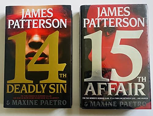2 Books! 1) 14th Deadly Sin 2) 15th Affair