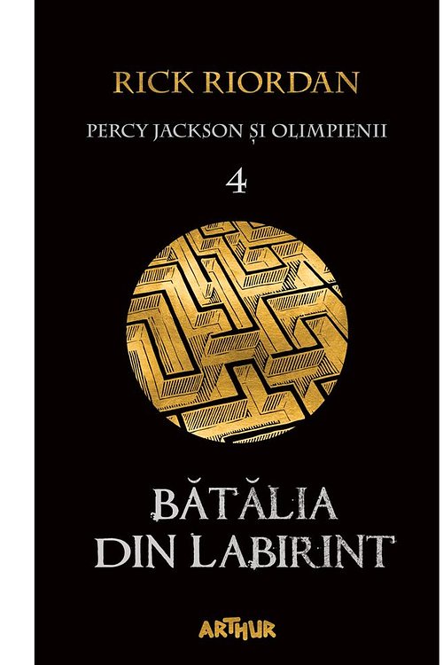 Cover Art for 9786060862147, Bătălia din Labirint by Rick Riordan