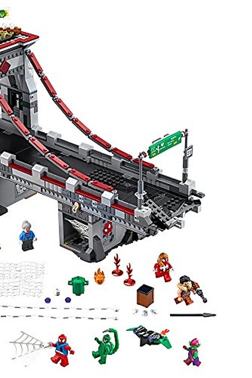 Cover Art for 0673419250474, Spider-Man: Web Warriors Ultimate Bridge Battle Set 76057 by LEGO