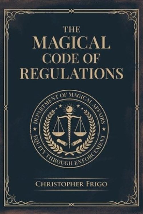 Cover Art for 9798234071248, The Magical Code of Regulations: A Fantasy Rulebook of Spellcasting Laws, Arcane Regulation, and Magical Compliance by Christopher Frigo