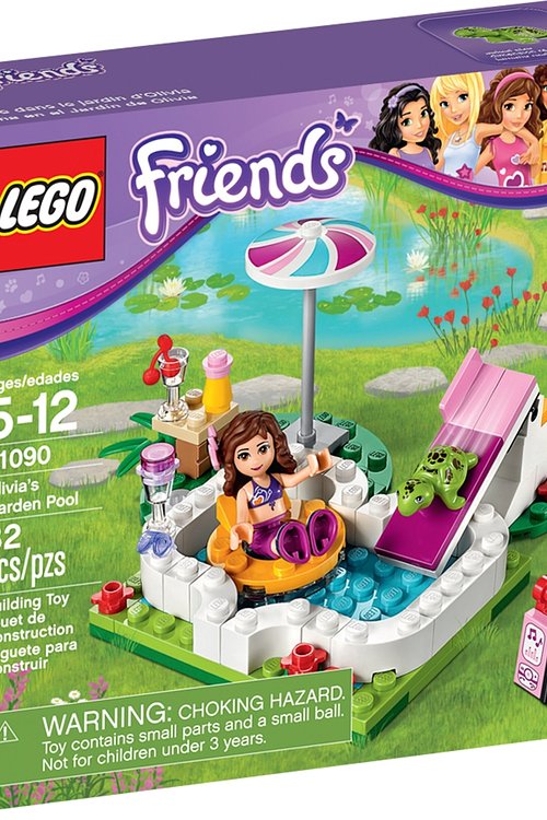 Cover Art for 5702015345156, Olivia's Garden Pool Set 41090 by Lego