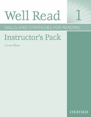 Cover Art for 9780194761109, Well Read 1 Instructor’s Pack: Skills and Strategies for Reading [With 2 CDROMs] by Mindy Pasternak