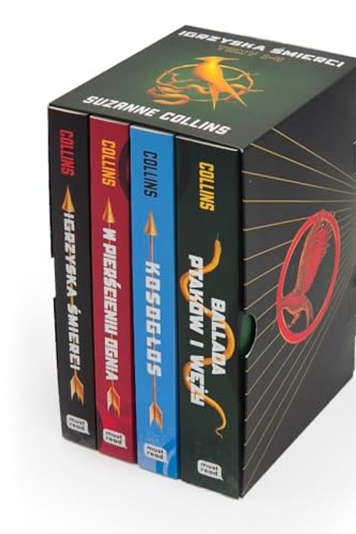 Cover Art for 9788368242782, Pakiet Igrzyska śmierci Tom 1-4 by Suzanne Collins