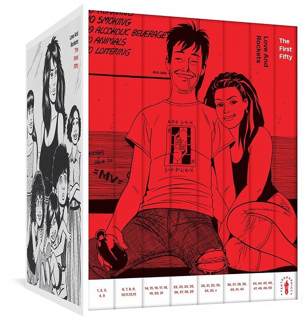 Cover Art for 9781683965541, Love and Rockets: The First Fifty: The Classic 40th Anniversary Collection by Jaime Hernandez, Gilbert Hernandez, Mario Hernandez