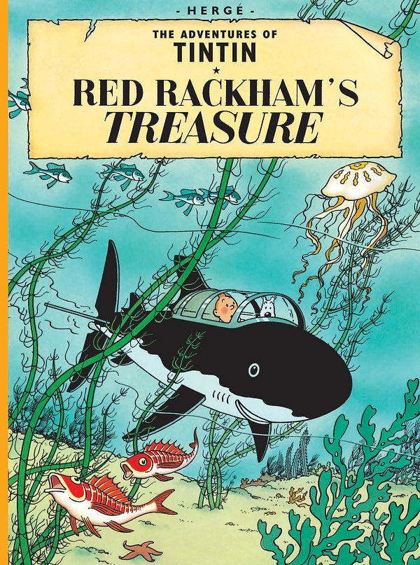 Cover Art for 9781405208116, Red Rackham's Treasure by Herge