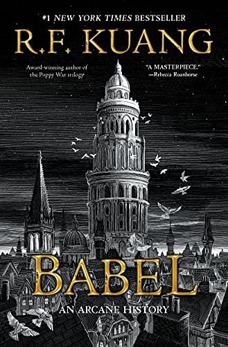 Cover Art for B09MD95S5V, Babel by R.F. Kuang