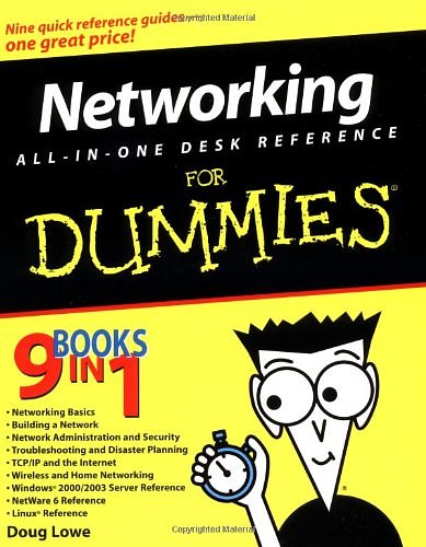 Cover Art for 9780764542602, Networking All-in-One Desk Reference For Dummies by Doug Lowe