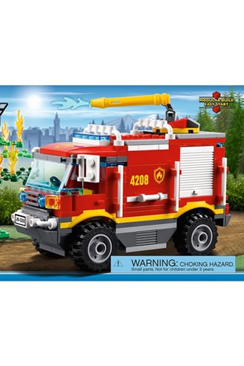 Cover Art for 0673419165396, Fire Truck Set 4208 by LEGO