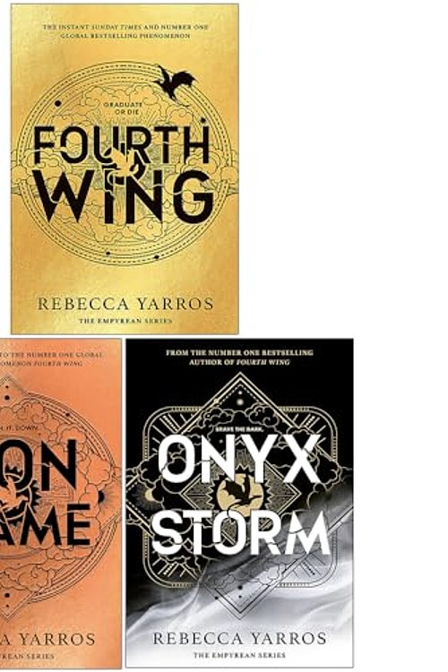 Cover Art for 9789124294793, The Empyrean Series Collection 3 Books Set By Rebecca Yarros (Fourth Wing, Iron Flame & Onyx Storm) by Rebecca Yarros