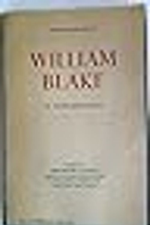 Cover Art for 9780827760127, William Blake by Kathleen Raine