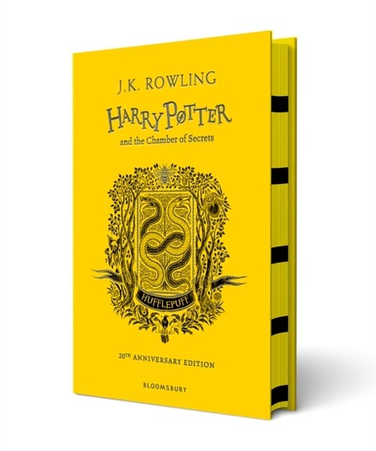 Cover Art for 9781408898154, Harry Potter and the Chamber of Secrets - Hufflepuff Edition by J.K. Rowling