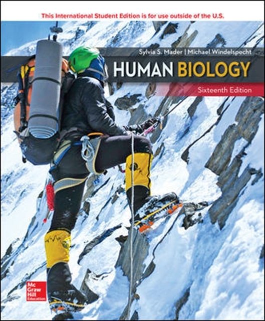 Cover Art for 9781260547603, ISE HUM BIO by Sylvia Mader
